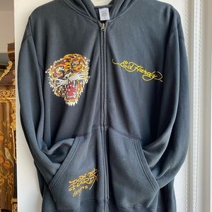 Don Ed Hardy Rhinestone Hoodie